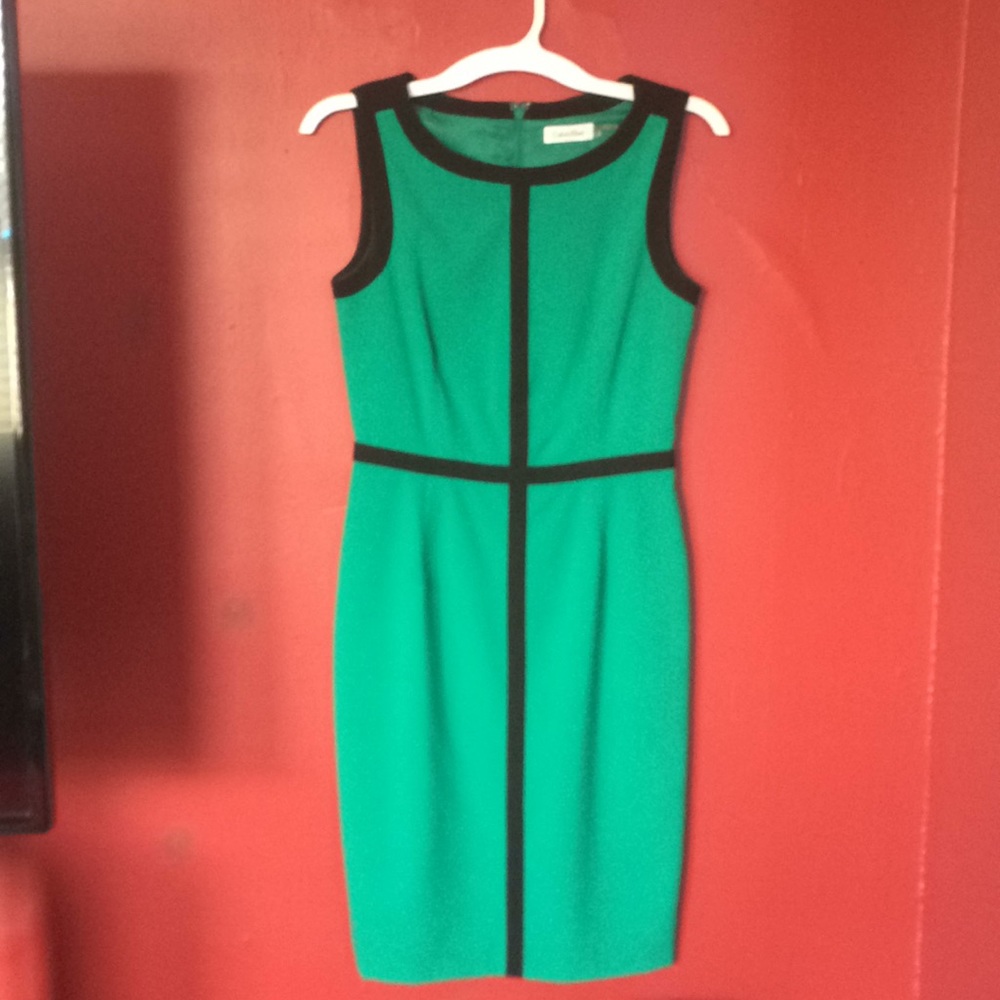 Green Calvin Klein Dress